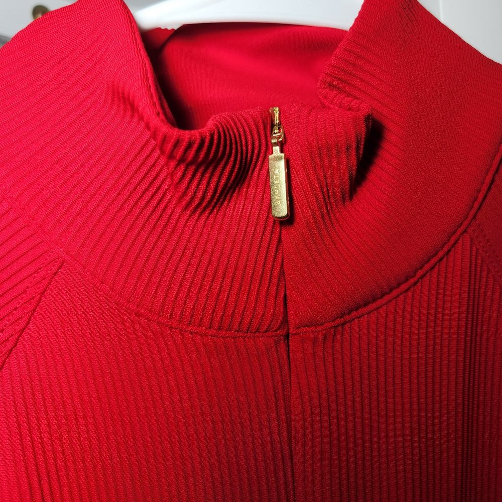 SALE! NWT Athleta Alicia Keys Goddess Bodysuit in Tropical Red - Size M - Picture 5 of 8